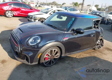 2022 Mini Hardtop John Cooper Works из США, поврежденный, VIN WMW73DH05N2P75677